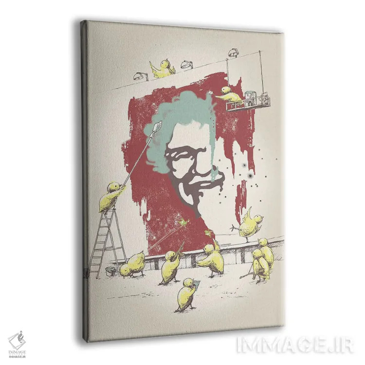 تابلو انتقام اثر آدام لاولس - نمای پرسپکتیو محصول