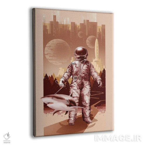 تابلو فضای باز عجیب اثر آدام لاولس - نمای پرسپکتیو محصول