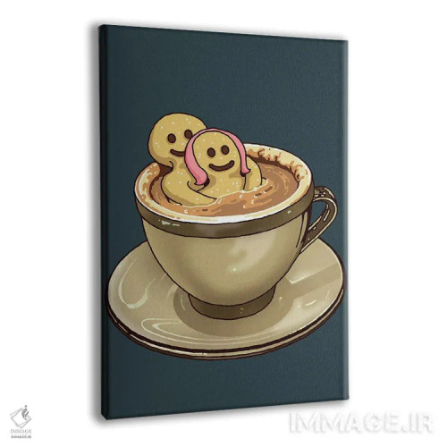 تابلو خیس خوردن اثر آدام لاولس - نمای پرسپکتیو محصول