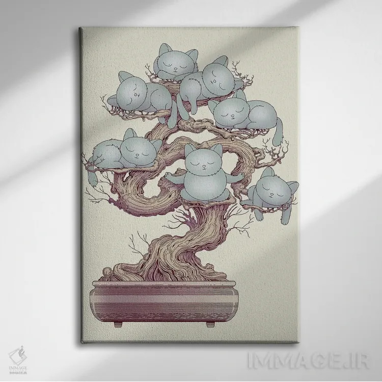 تابلو برگزیده اثر آدام لاولس - نمای روبهرو روی دیوار