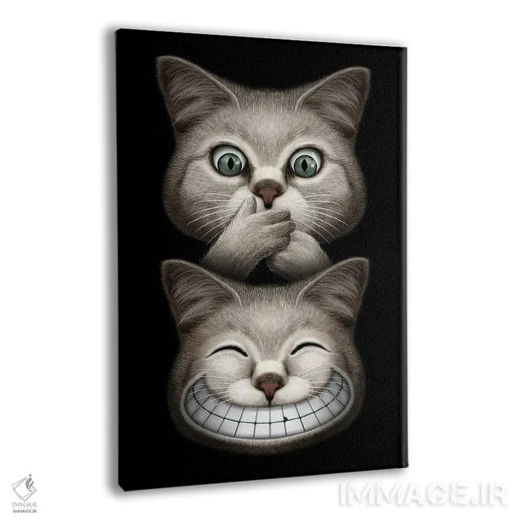 تابلو دو چهره اثر آدام لاولس - نمای پرسپکتیو محصول