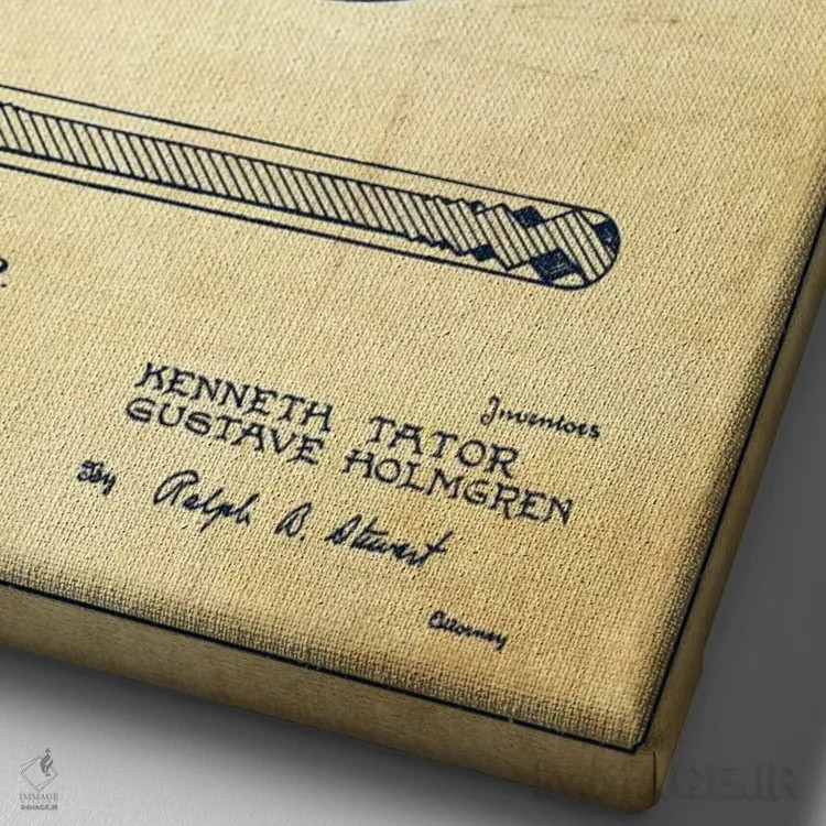 تابلو نقشهٔ ثبت اختراع چیپ پوکر ۱ قدیمی اثر پیکسل کهنه (استودیو/نام هنری) - نمای نزدیک بافت بوم