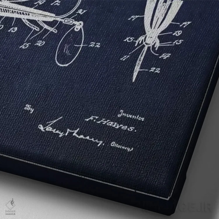 تابلو نقشهٔ حقامتیاز طعمهٔ ماهیگیری سرمهای اثر پیکسل کهنه (استودیو/نام هنری) - نمای نزدیک بافت بوم