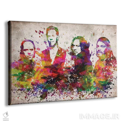 تابلو متالیکا (گروه موسیقی) اثر پیکسل کهنه (استودیو/نام هنری) - نمای پرسپکتیو محصول