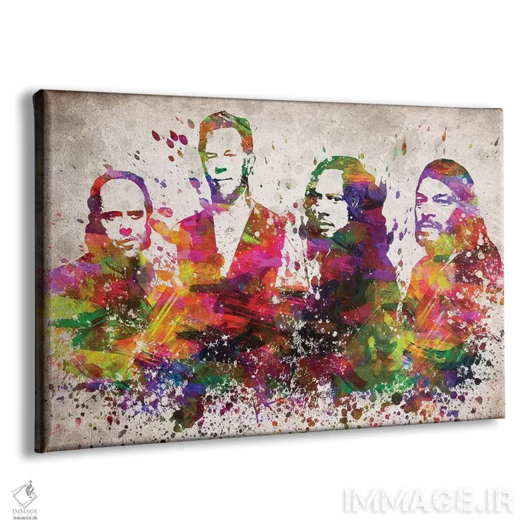 تابلو متالیکا (گروه موسیقی) اثر پیکسل کهنه (استودیو/نام هنری) - نمای پرسپکتیو محصول