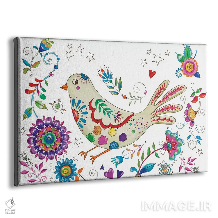 تابلو زندگی دیوانهوار اثر آنی دل سول - نمای پرسپکتیو محصول