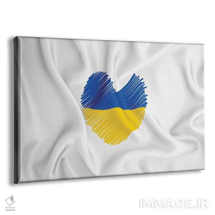تابلو قلب اوکراینیِ اوکراین اثر آلساندرو دلا توره - نمای پرسپکتیو محصول