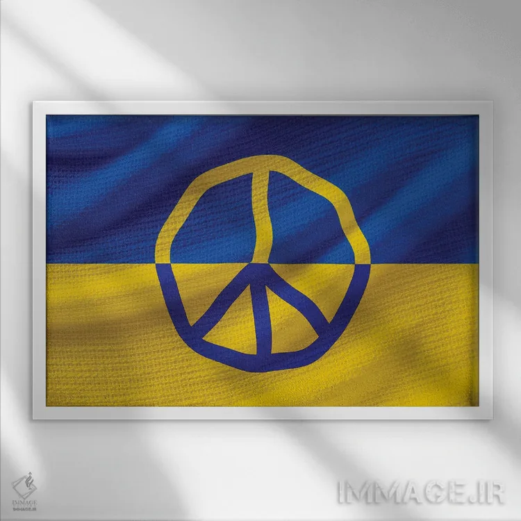 تابلو صلح ۳ اثر آلساندرو دلا توره - نمای قابدار سفید