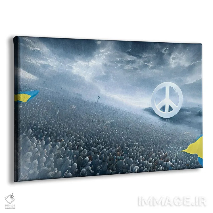 تابلو صلح برقرارشده در اوکراین اثر آلساندرو دلا توره - نمای پرسپکتیو محصول
