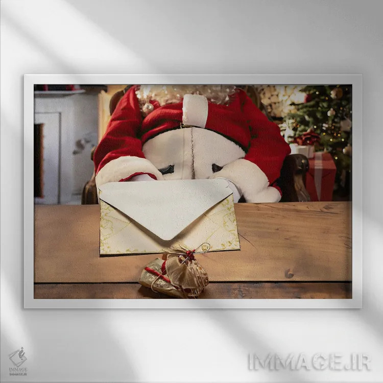 تابلو آرزوی تو میتواند کمی صبر کند ۲ (هوش مصنوعی) اثر آلساندرو دلا توره - نمای قابدار سفید