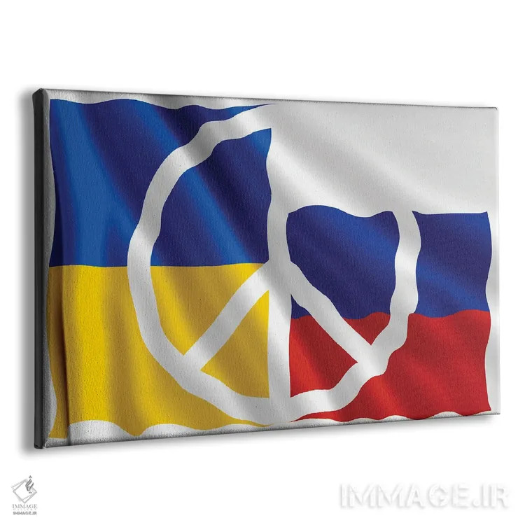 تابلو صلح برای اوکراین و روسیه ۶ اثر آلساندرو دلا توره - نمای پرسپکتیو محصول