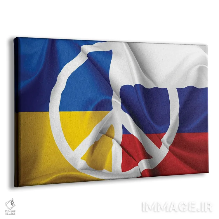 تابلو صلح برای اوکراین و روسیه ۷ اثر آلساندرو دلا توره - نمای پرسپکتیو محصول