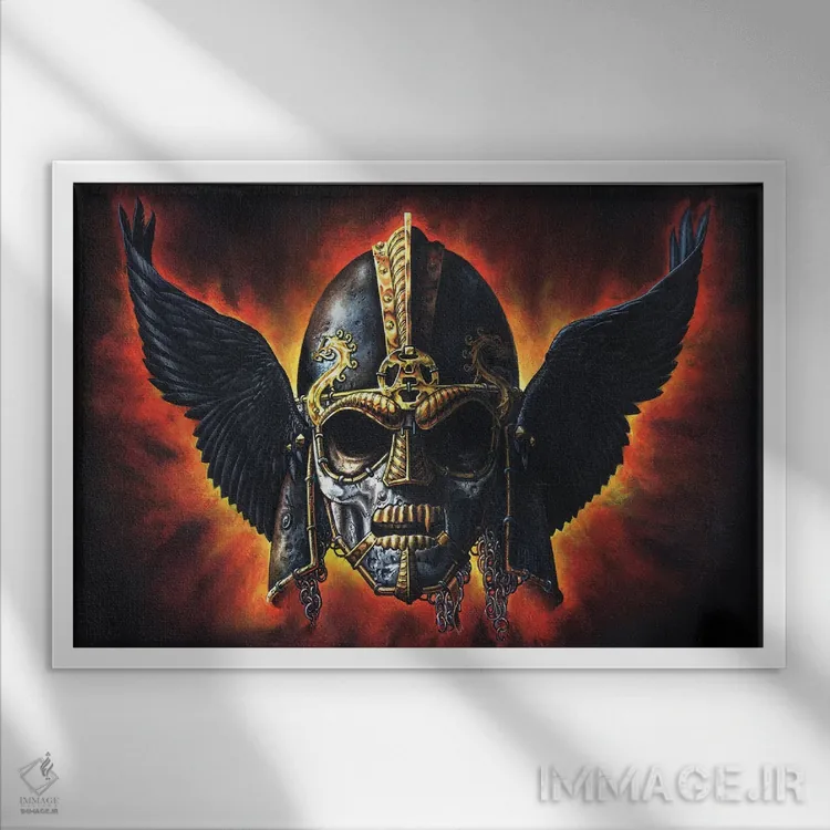 تابلو اوسا ریونهد اثر آلکمی انگلند (استودیو هنری انگلیسی) - نمای قابدار سفید