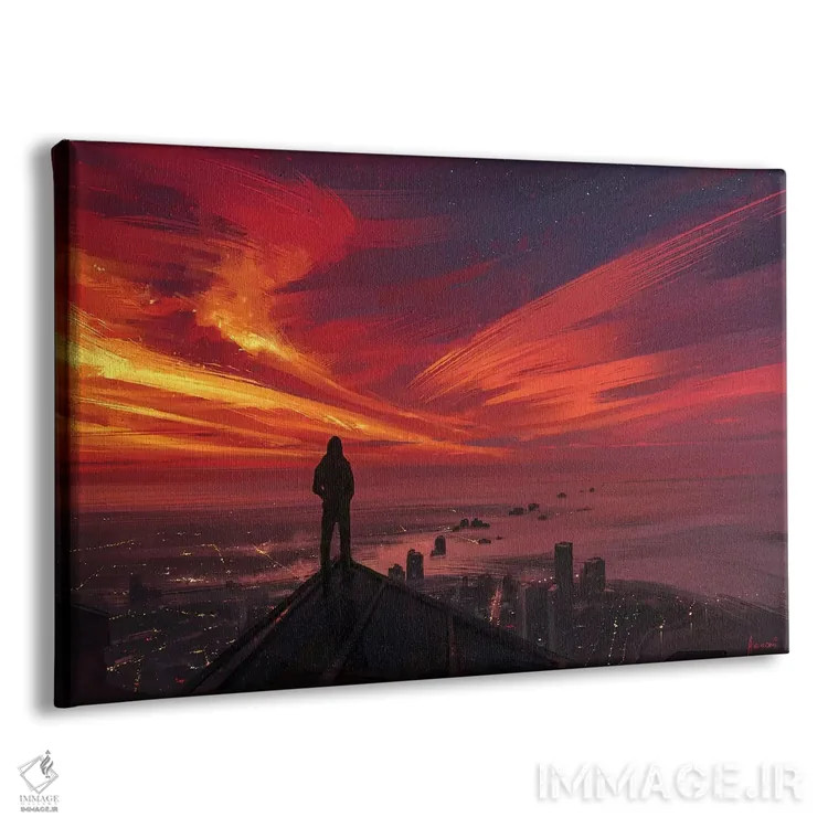 تابلو میلیونها تکه کوچک اثر آلنا آئنامی - نمای پرسپکتیو محصول