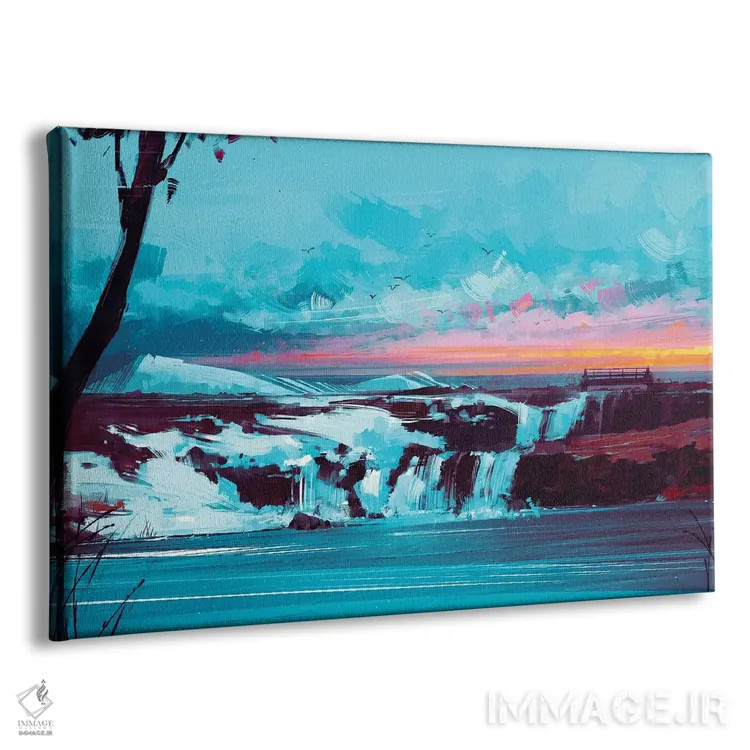 تابلو باد شمالی اثر آلنا آئنامی - نمای پرسپکتیو محصول