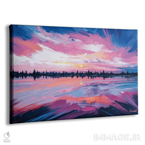 تابلو آینهٔ آسمان اثر آلنا آئنامی - نمای پرسپکتیو محصول