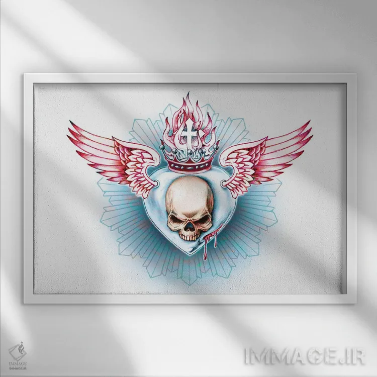 تابلو ترحم کن اثر آلکمی انگلند (استودیو هنری انگلیسی) - نمای قابدار سفید