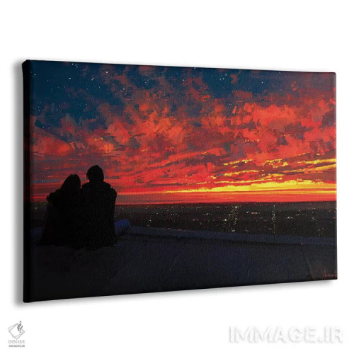 تابلو جای پنهان اثر آلنا آئنامی - نمای پرسپکتیو محصول