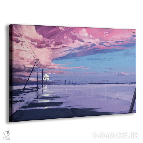 تابلو بیپایان اثر آلنا آئنامی - نمای پرسپکتیو محصول