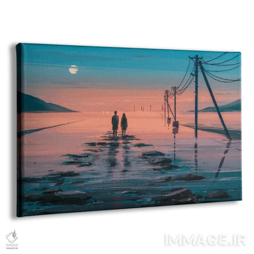 تابلو ۱۵ قدم اثر آلنا آئنامی - نمای پرسپکتیو محصول