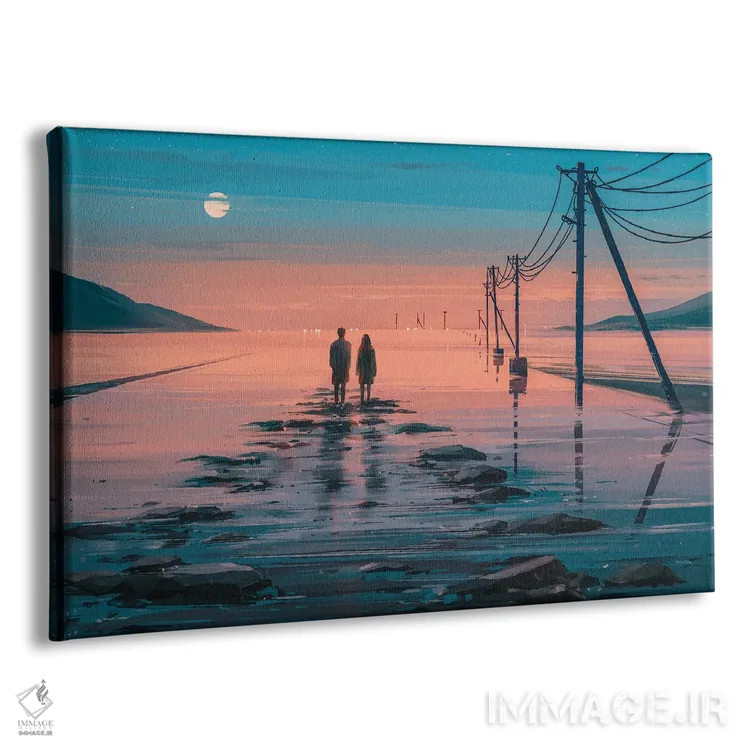 تابلو ۱۵ قدم اثر آلنا آئنامی - نمای پرسپکتیو محصول