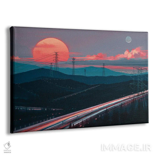 تابلو دور در سکوت اثر آلنا آئنامی - نمای پرسپکتیو محصول