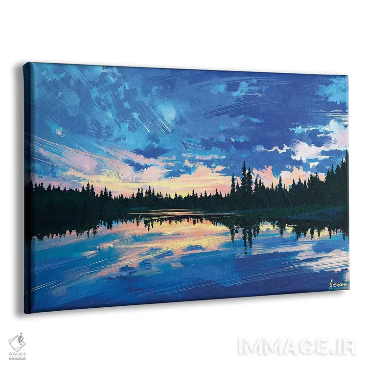 تابلو اطراف ما اثر آلنا آئنامی - نمای پرسپکتیو محصول