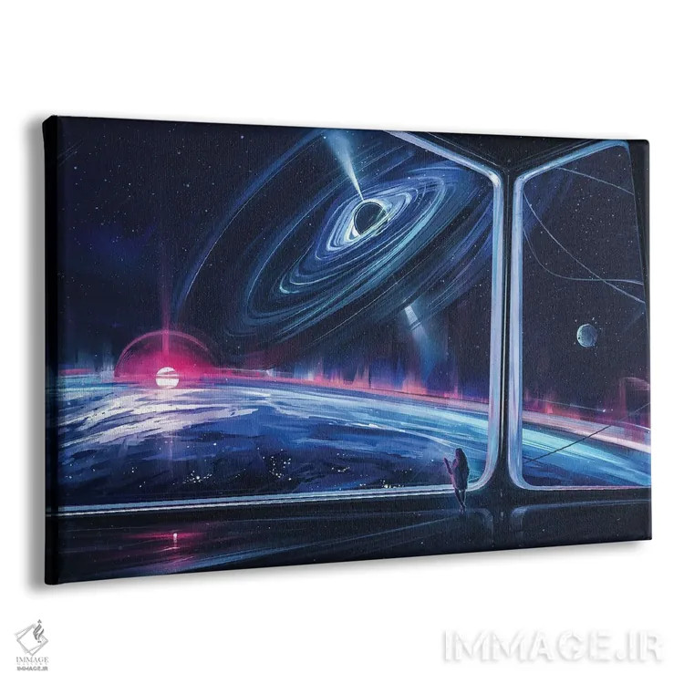 تابلو ابدیت اثر آلنا آئنامی - نمای پرسپکتیو محصول