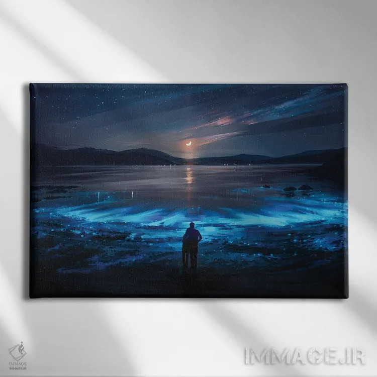 تابلو تمام چیزی که نیاز دارم اثر آلنا آئنامی - نمای روبهرو روی دیوار