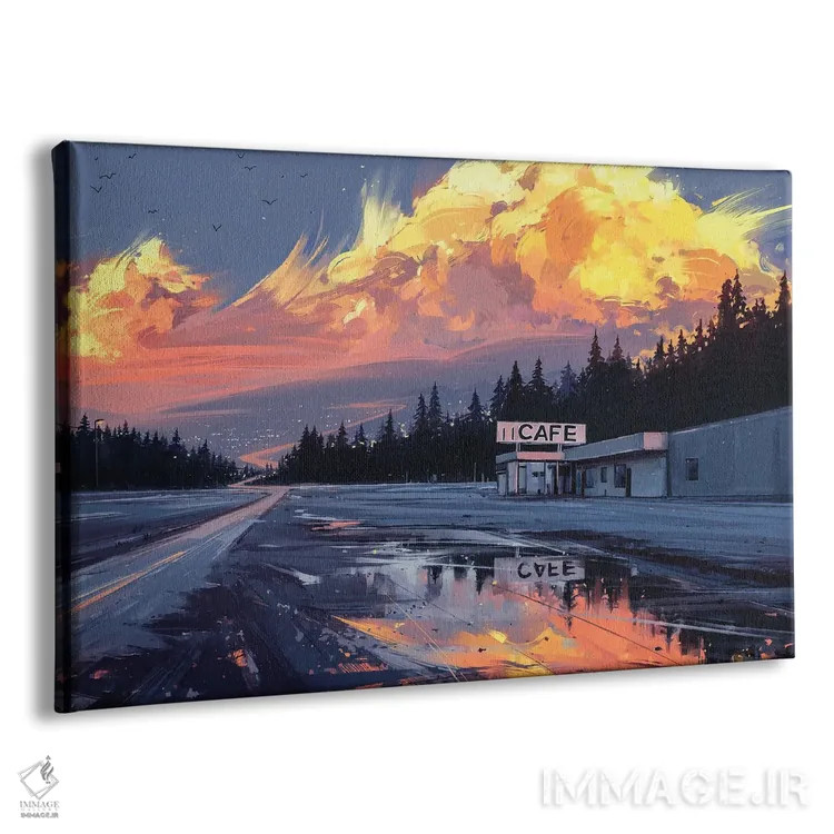 تابلو افق اثر آلنا آئنامی - نمای پرسپکتیو محصول