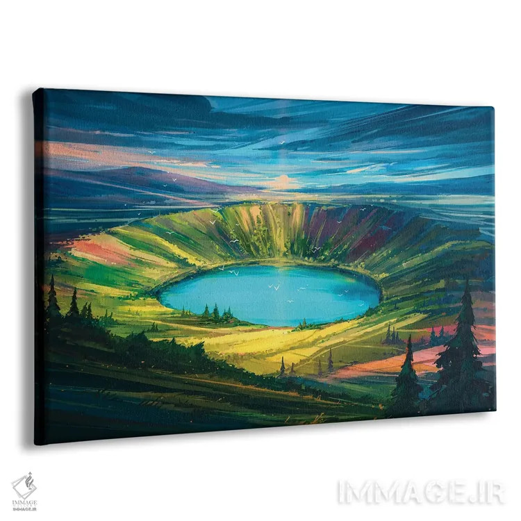 تابلو زندگی نو اثر آلنا آئنامی - نمای پرسپکتیو محصول