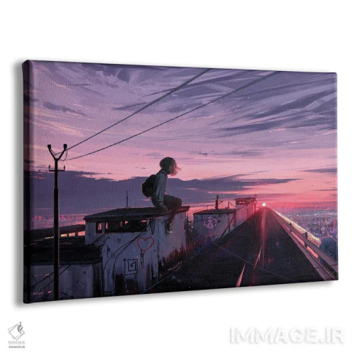 تابلو روزی اثر آلنا آئنامی - نمای پرسپکتیو محصول