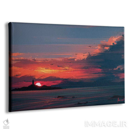 تابلو نزدیک به خورشید اثر آلنا آئنامی - نمای پرسپکتیو محصول