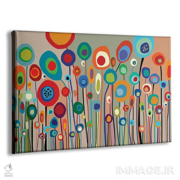 تابلو باغ شاد اثر آنجِل استوز - نمای پرسپکتیو محصول