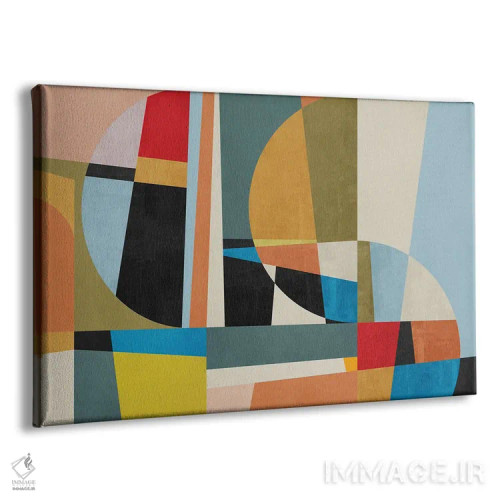 تابلو ساختار هندسی شمارهٔ چهل و دو اثر آنجِل استوز - نمای پرسپکتیو محصول