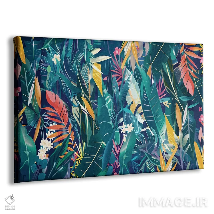 تابلو منظرهٔ گرمسیری شمارهٔ چهار اثر آنجِل استوز - نمای پرسپکتیو محصول