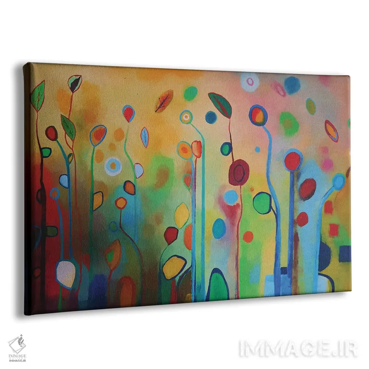 تابلو باغ زیبا اثر آنجِل استوز - نمای پرسپکتیو محصول