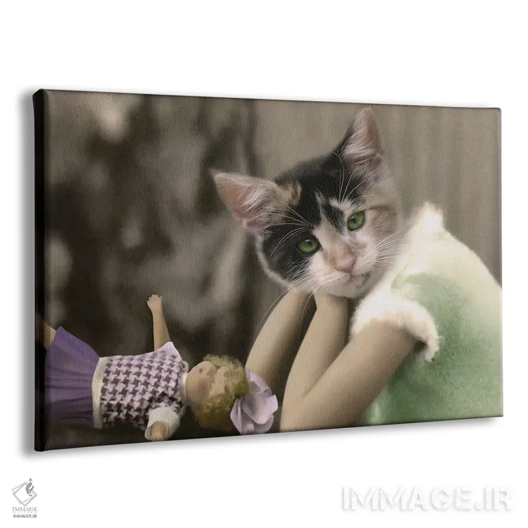 تابلو کَلی (نام مونث) اثر انیمال فَنسی - نمای پرسپکتیو محصول