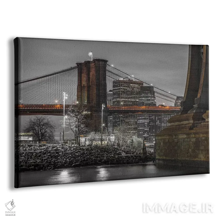 تابلو نیویورک هجدهم اثر آصاف فرانک - نمای پرسپکتیو محصول