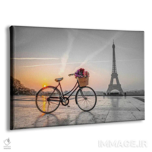 تابلو پاریس نهم اثر آصاف فرانک - نمای پرسپکتیو محصول