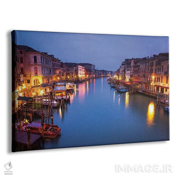 تابلو ونیز سیزدهم اثر آصاف فرانک - نمای پرسپکتیو محصول