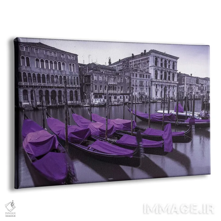 تابلو ونیز هفدهم اثر آصاف فرانک - نمای پرسپکتیو محصول