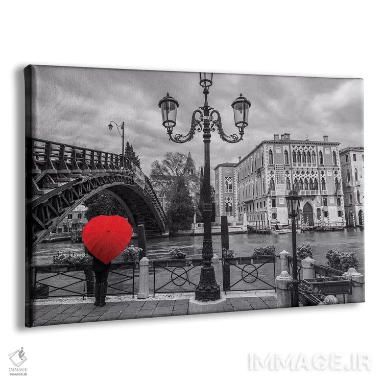 تابلو ونیز بیستویکم اثر آصاف فرانک - نمای پرسپکتیو محصول