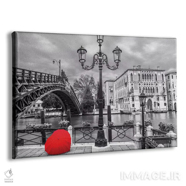 تابلو ونیز بیستودوم اثر آصاف فرانک - نمای پرسپکتیو محصول