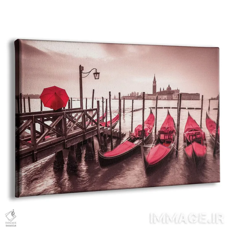 تابلو ونیز بیستوسوم اثر آصاف فرانک - نمای پرسپکتیو محصول