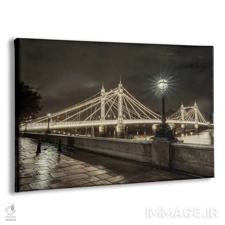 تابلو پل آلبرت دوم اثر آصاف فرانک - نمای پرسپکتیو محصول