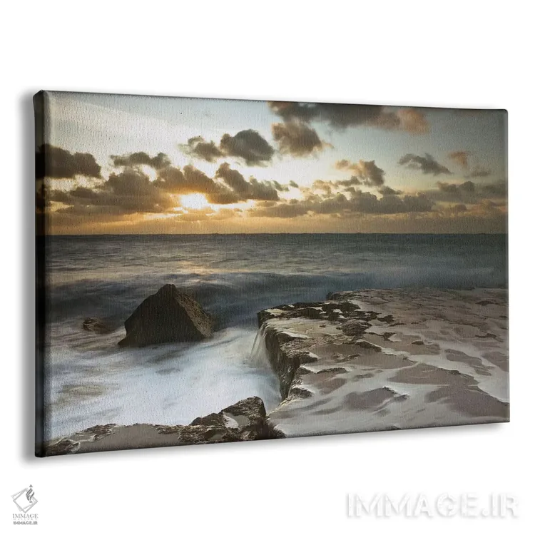 تابلو طلوع باشکوه اثر آصاف فرانک - نمای پرسپکتیو محصول