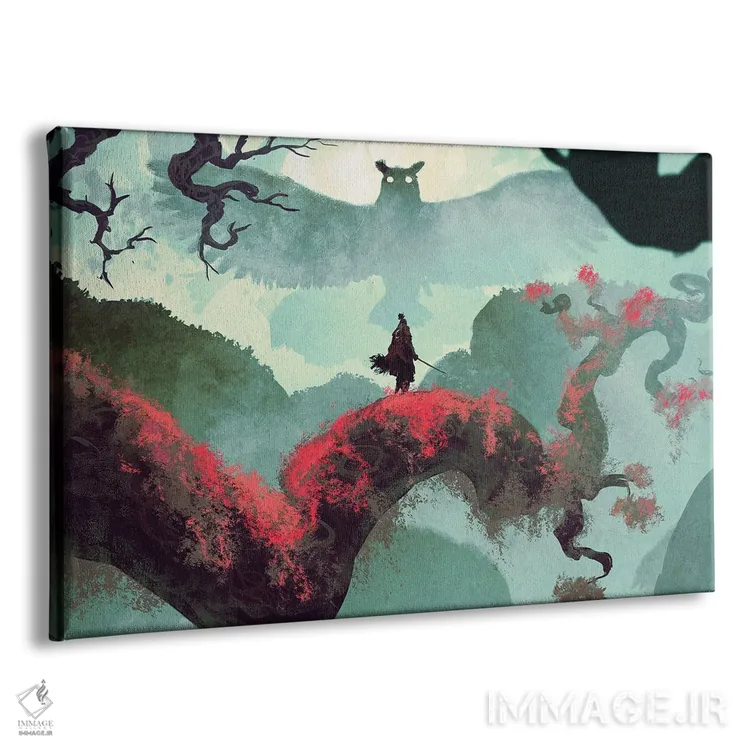 تابلو جنگل عمیق اثر اناتو فینستارک - نمای پرسپکتیو محصول