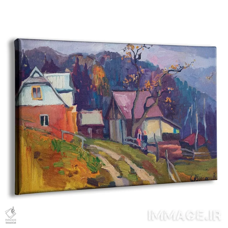 تابلو کودکی اثر آناستاسیا گریگوریوا - نمای پرسپکتیو محصول