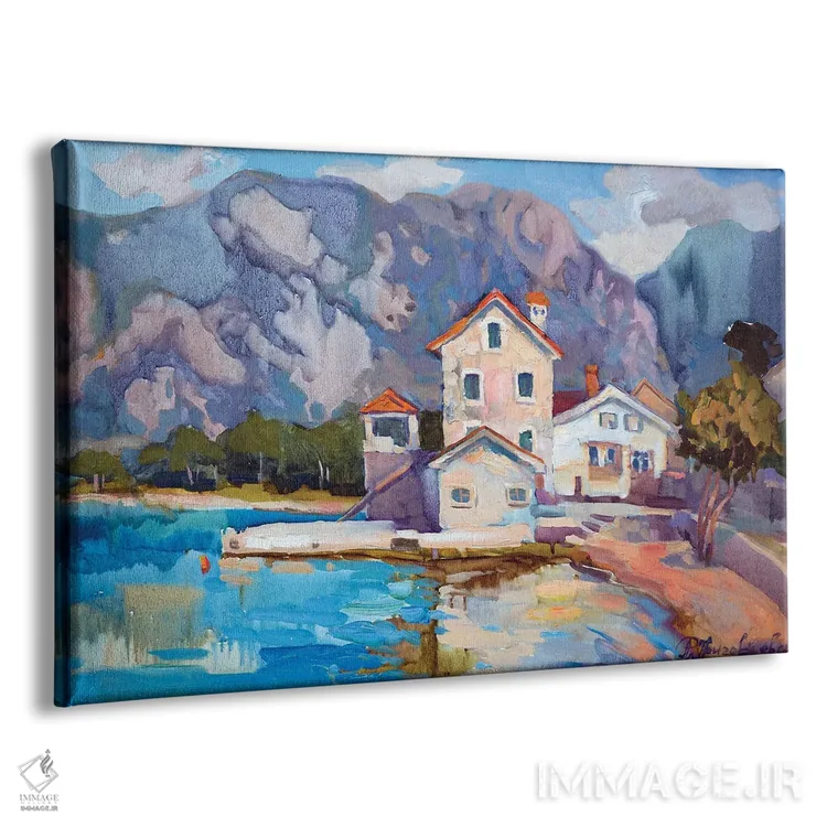 تابلو درخشش شامگاه اثر آناستاسیا گریگوریوا - نمای پرسپکتیو محصول